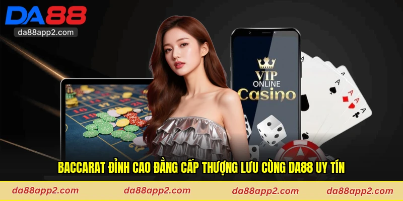 Baccarat Đỉnh Cao Đẳng Cấp Thượng Lưu Cùng Da88 Uy Tín