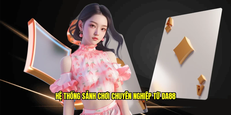Hệ thống sảnh chơi chuyên nghiệp từ Da88