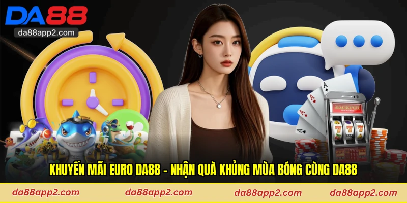 Khuyến Mãi Euro Da88 - Nhận Quà Khủng Mùa Bóng Cùng Da88
