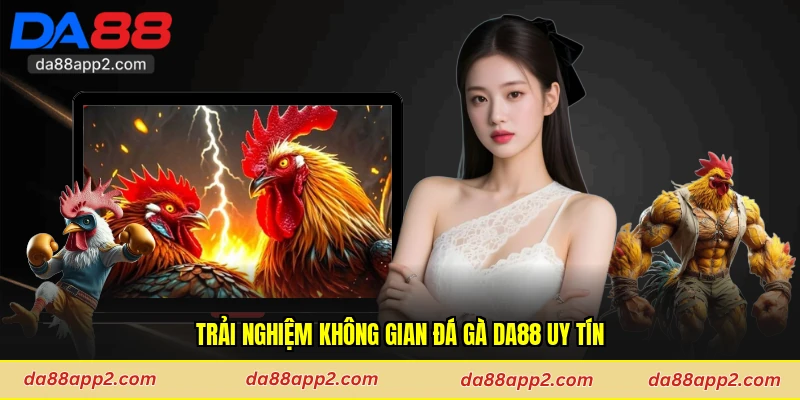 Trải nghiệm không gian đá gà Da88 uy tín